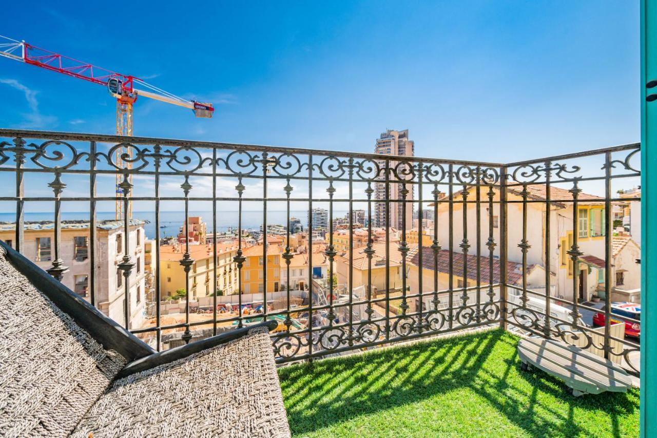 Frontiere De Monaco - Balconnet Vue Mer - Ba Apartamento Beausoleil Exterior foto