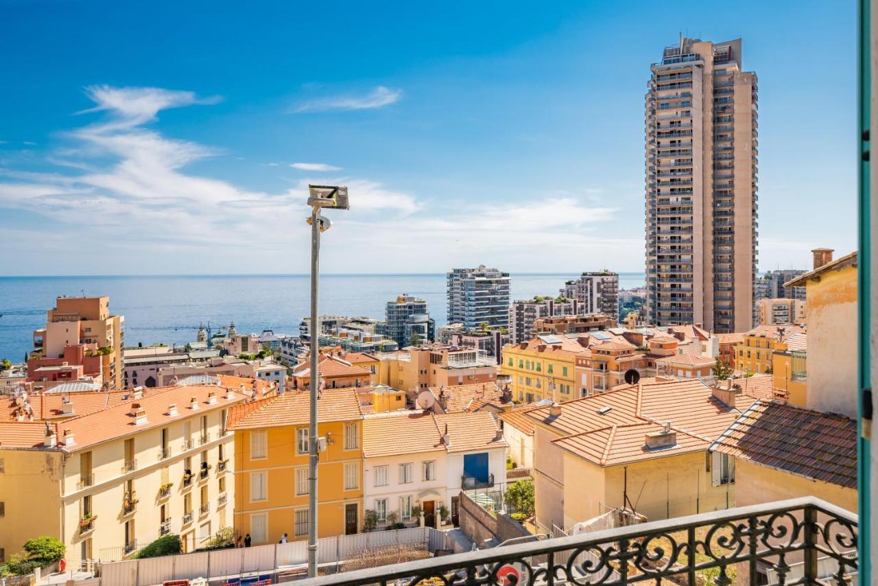 Frontiere De Monaco - Balconnet Vue Mer - Ba Apartamento Beausoleil Exterior foto